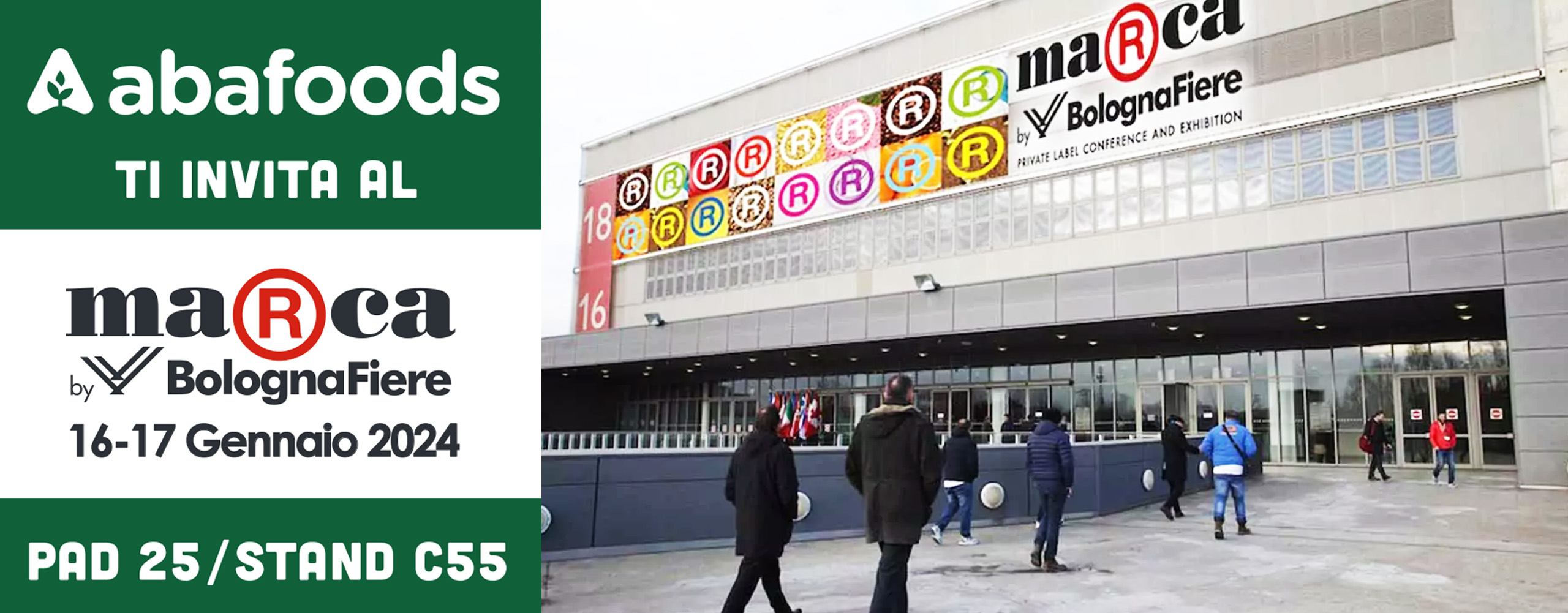 ABAFOODS PARTECIPA A MARCA (Bologna, 16-17 Gennaio 2024)